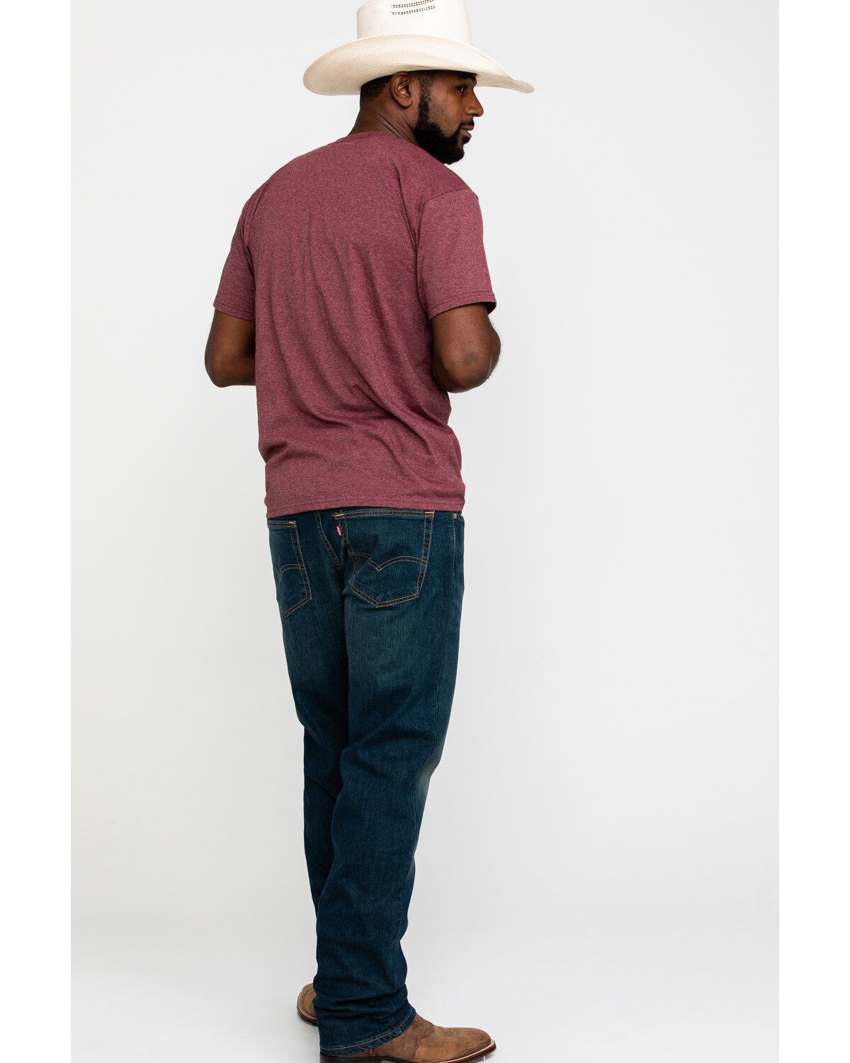 Image #5 - Levi's Men's Cash Relaxed Straight Leg Jeans, , hi-res