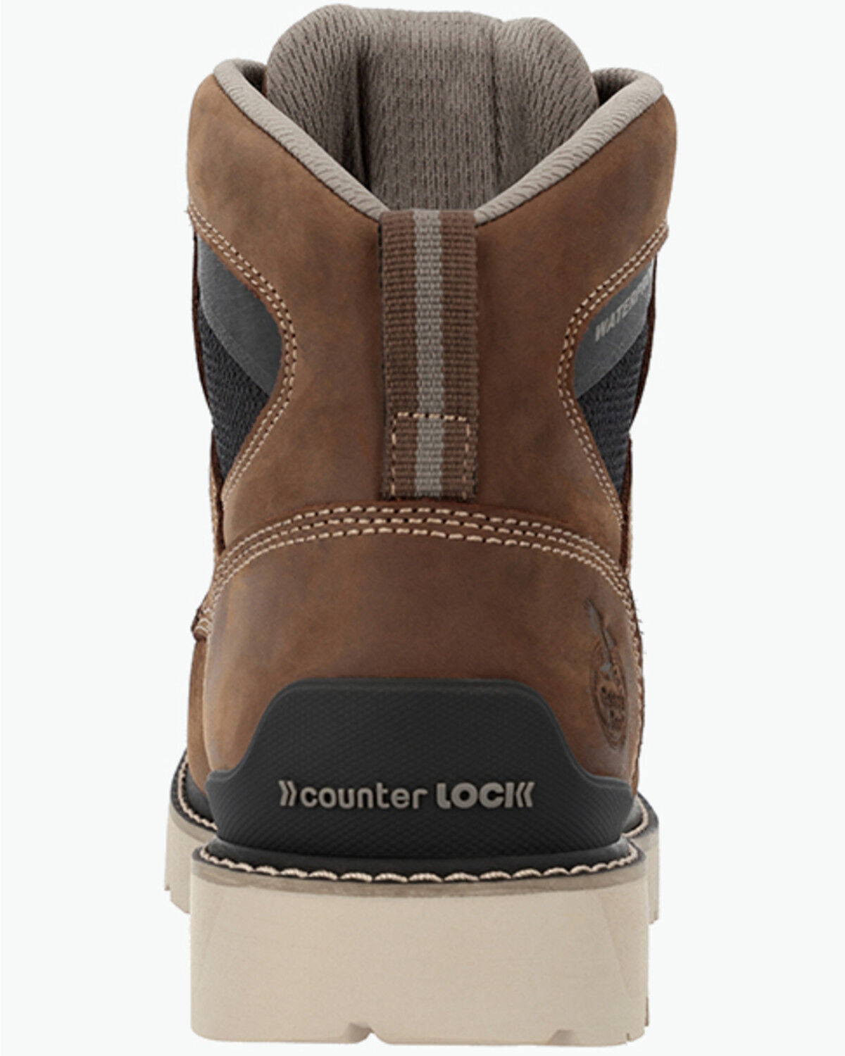 Image #5 - Georgia Men's 6" Carbon Flex BOA&reg; Work Boots - Soft Toe, Brown, hi-res