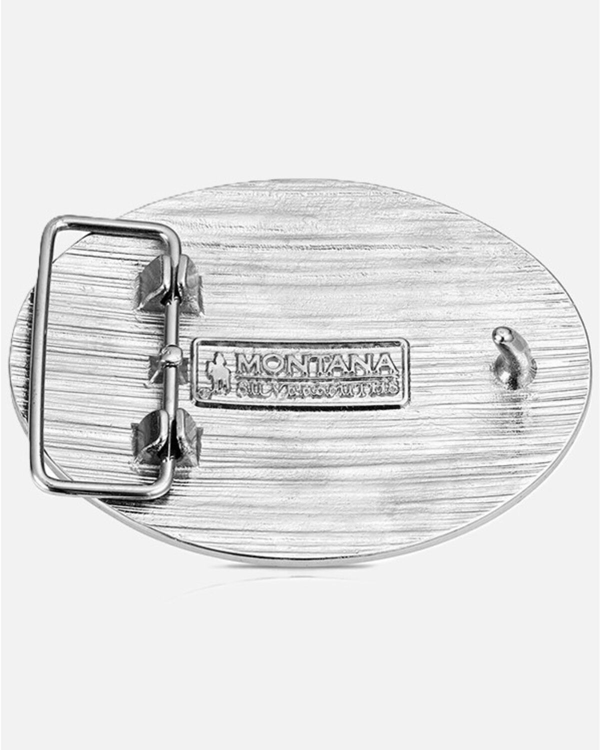 Image #2 - Montana Silversmiths America 250 Eagle 250 Years of Freedom Belt Buckle, Silver, hi-res