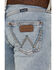 Image #4 - Wrangler Girls' Light Wash Trouser Denim Jeans, Blue, hi-res