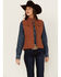 Image #1 - Shyanne Women's Madisson Softshell Bonded Vest, Lt Brown, hi-res