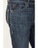 Image #2 - Ariat Men's FR M4 Boundary Low Rise Bootcut Jeans, Blue, hi-res
