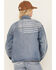 Image #4 - Cleo + Wolf Women's Astoria Denim Shacket, Medium Wash, hi-res