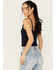 Image #4 - Cleo + Wolf Women's Abbie Sweater Tank , Navy, hi-res