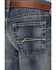 Image #4 - Ariat Boys' B4 Medium Wash Relaxed Bootcut Denim Jeans , Blue, hi-res