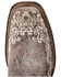 Image #6 - Corral Women's Brown Crater Embroidered Western Boots - Square Toe, Brown, hi-res