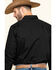 Image #5 - Gibson Men's Long Sleeve Snap Western Shirt - Big, Black, hi-res