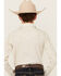 Image #4 - Cody James Boys' Mirage Geo Print Long Sleeve Snap Western Shirt , Cream, hi-res