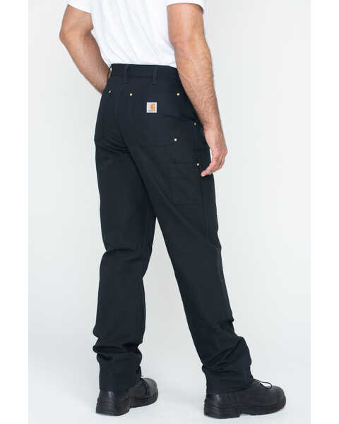Image #3 - Carhartt Double Duck Loose Fit Khaki Work Jeans, Black, hi-res