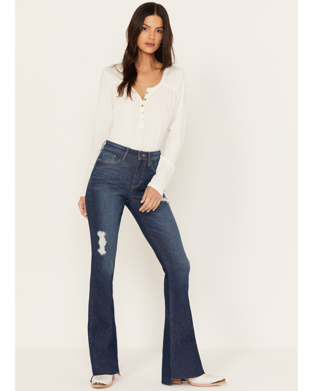 Idyllwind Women's Fulton Vintage Gypsy High Rise Bootcut Jeans, Dark Wash, hi-res