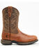 Image #2 - Cody James Men's 11" Xero Gravity Lite Pull-On Work Boots - Composite Toe, Brown, hi-res