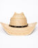 Image #2 - Cody James Kids' Straw Cowboy Hat, Natural, hi-res