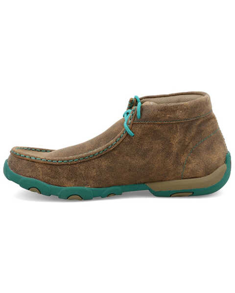 Image #3 - Twisted X Women's Chukka Driving Mocs, Bomber, hi-res