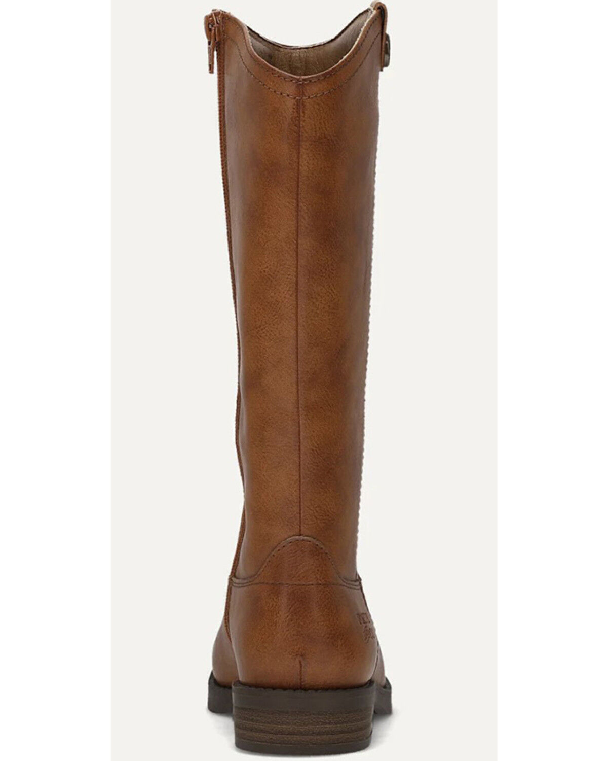 Image #5 - Frye & Co Girls' Kellie Button Riding Boots - Round Toe, Cognac, hi-res