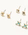 Image #2 - Shyanne Women's Earring Set - 6 Piece, Gold, hi-res