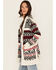 Image #2 - Cleo + Wolf Women's Carmen Southwestern Print Hooded Cardigan , Oatmeal, hi-res