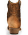 Image #7 - Corral Women's Lamb Abstract Boots - Round Toe, Chocolate, hi-res