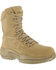 Image #1 - Reebok Men's Stealth 8" Lace-Up Side-Zip Desert Khaki Work Boots - Composite Toe, Desert Khaki, hi-res