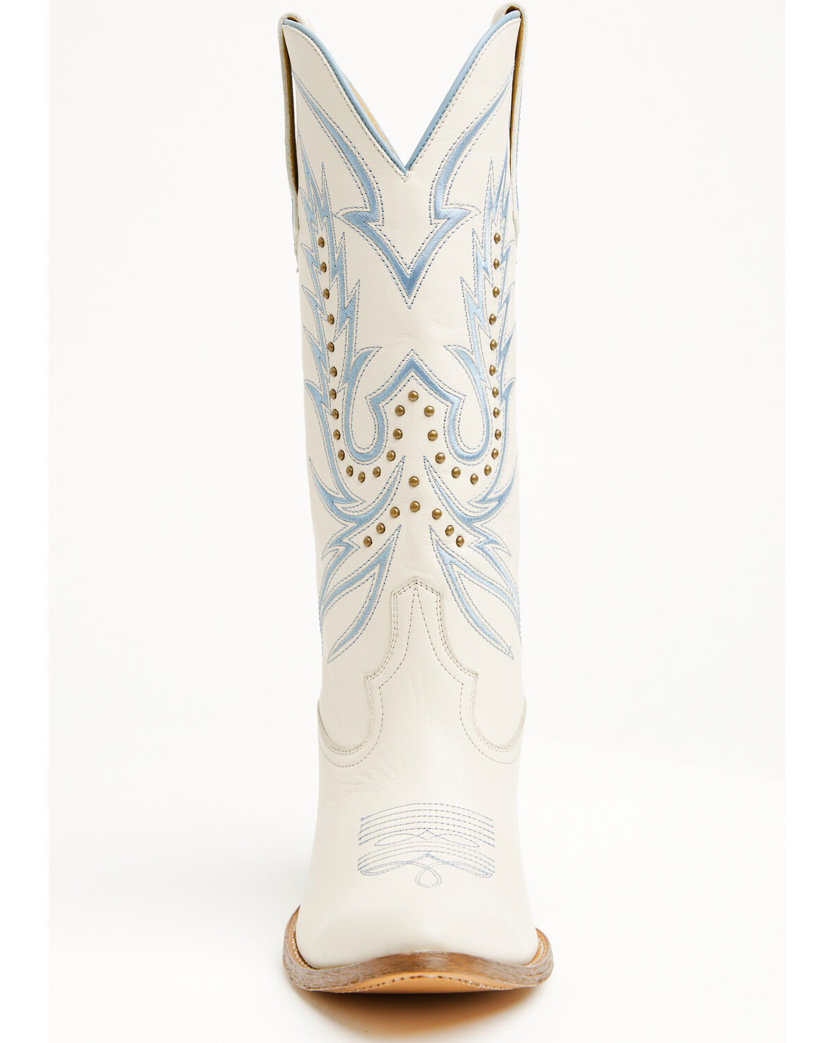 Image #4 - Idyllwind Women's Double Down Western Boots - Round Toe, White, hi-res