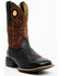 Image #1 - RANK 45&reg; Men's Warrior Performance Western Boots - Broad Square Toe, Black/brown, hi-res