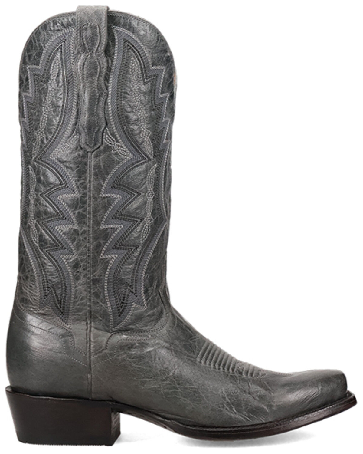 Image #2 - El Dorado Men's Western Boots - Square Toe, Grey, hi-res