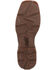 Image #7 - Durango Men's Rebel Western Performance Boots - Broad Square Toe, Green, hi-res