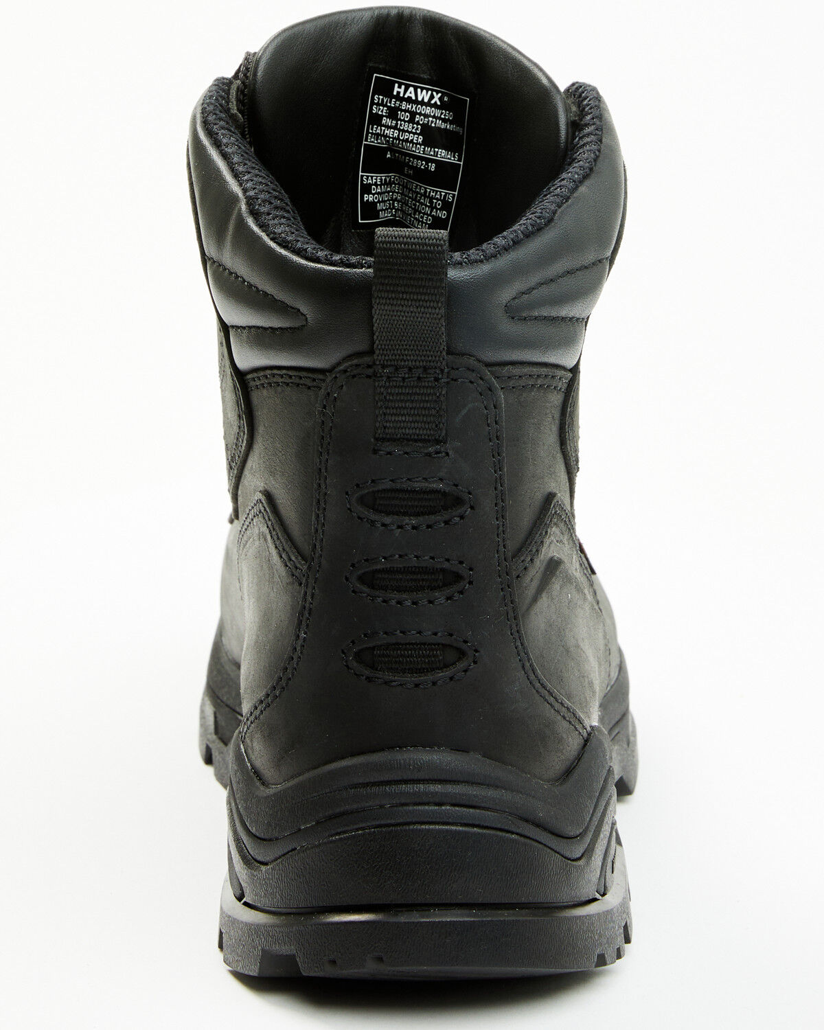 Image #5 - Hawx Men's 6" Enforcer Pro Work Boots - Soft Toe, Black, hi-res