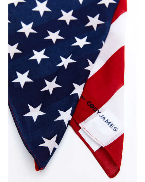 Image #1 - Cody James Men's Americana Flag Bandana Facemasks - 12 Pack, Multi, hi-res
