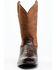 Image #4 - Moonshine Spirit Men's Madison Brown Printed Leather Western Boots - Square Toe, Brown, hi-res