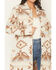 Image #4 - Idyllwind Women's Mcain Southwestern Print Button-Down Long Shacket, Cream, hi-res