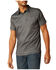 Image #1 - Ariat Men's Rebar Foreman Short Sleeve Polo , Charcoal, hi-res