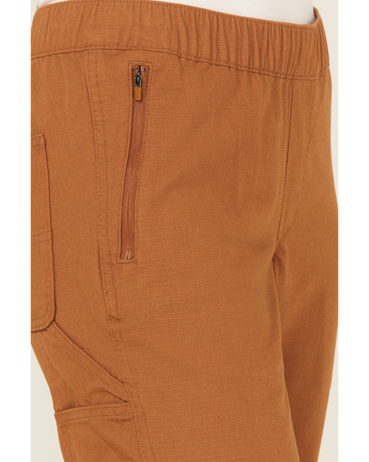 Image #2 - Carhartt Women's Force&reg; Relaxed Fit Ripstop Work Pants, Brown, hi-res