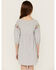 Image #3 - Roper Girls' Cotton Millenge Empire 3/4 Sleeve Dress, Grey, hi-res