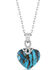 Image #2 - Montana Silversmiths Untamable Heart Of Stone Necklace, Silver, hi-res