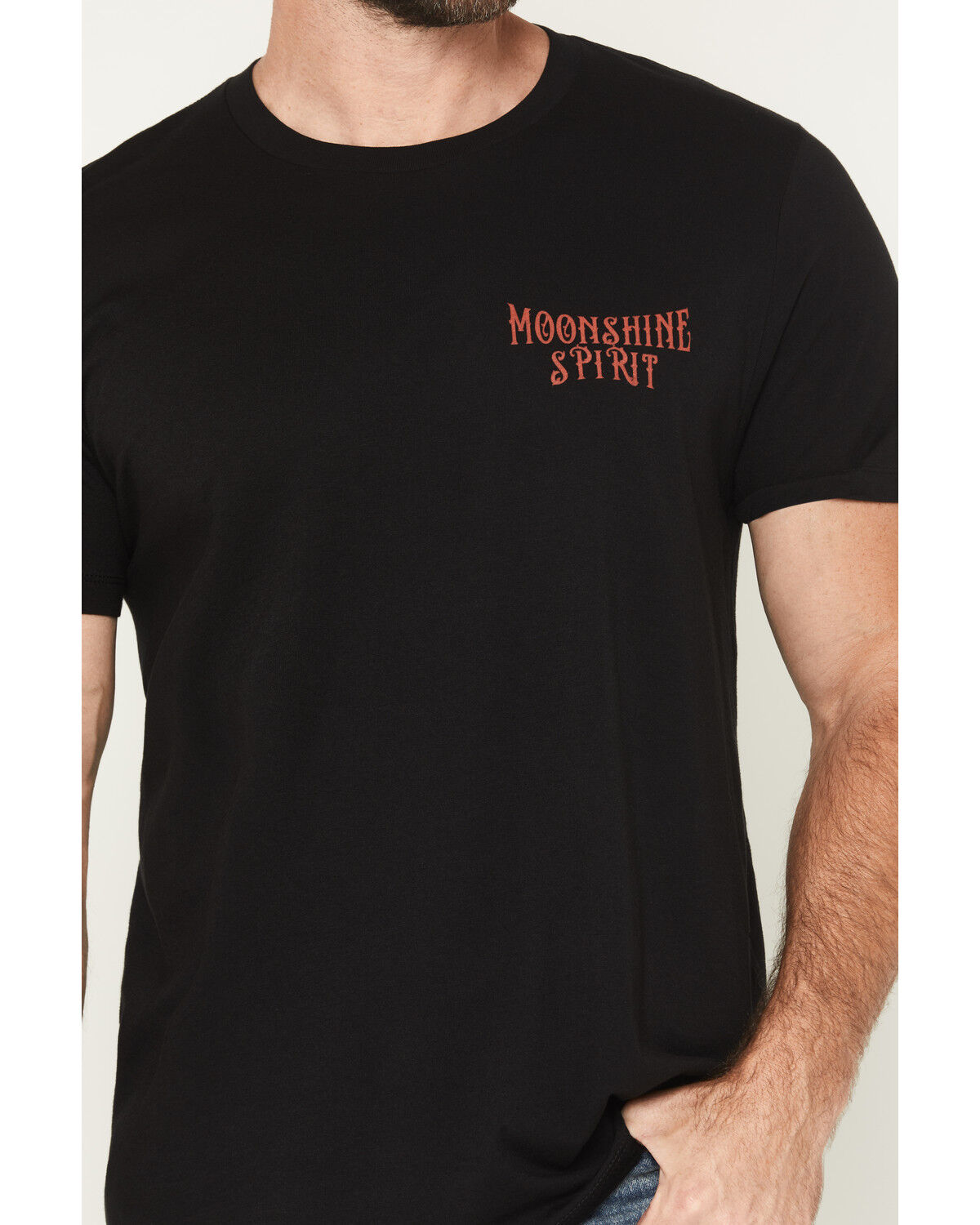 Image #4 - Moonshine Spirit&reg; Men's Mexico Skeleton Short Sleeve Graphic T-Shirt, Black, hi-res