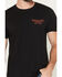 Image #4 - Moonshine Spirit&reg; Men's Mexico Skeleton Short Sleeve Graphic T-Shirt, Black, hi-res