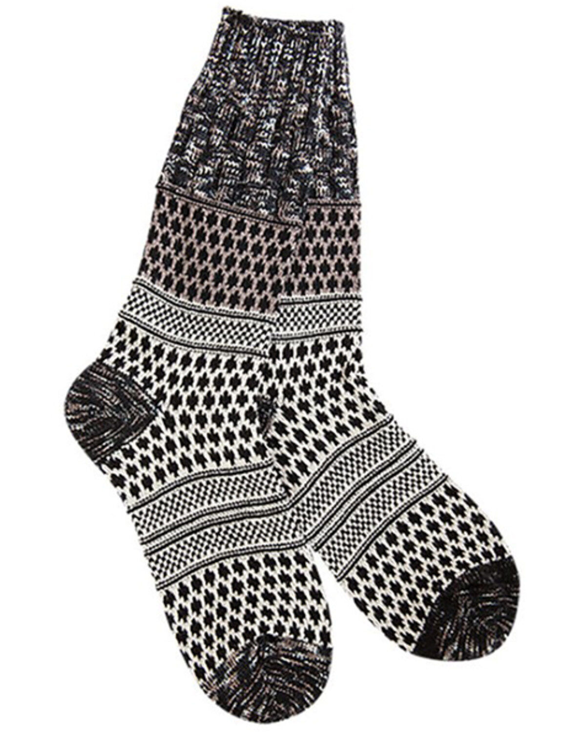 World's Softest Women's Nightfall Multi Socks, Black, hi-res