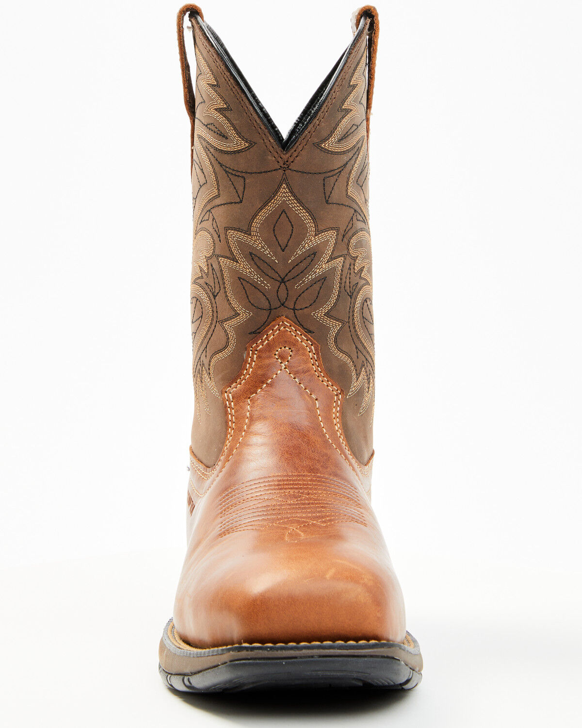 Image #4 - Cody James Men's 11" Xero Gravity Lite Pull-On Work Boots - Composite Toe, Brown, hi-res