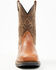 Image #4 - Cody James Men's 11" Xero Gravity Lite Pull-On Work Boots - Composite Toe, Brown, hi-res