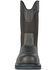 Image #4 - Hoss Men's Buck Wellington Work Boots - Steel Toe, Brown, hi-res