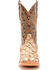 Image #4 - Cody James Men's Exotic Pirarucu Western Boots - Broad Square Toe, Tan, hi-res