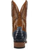 Image #5 - El Dorado Men's Exotic Caiman Belly Western Boots - Broad Square Toe, Blue, hi-res