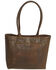 Image #1 - STS Ranchwear By Carroll Women's Catalina Crocodile Print Tote , Brown, hi-res