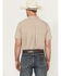 Image #4 - Cody James Men's Grill And Greet Geo Print Short Sleeve Button-Down Stretch Western Shirt - Tall, Tan, hi-res