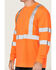 Image #3 - Hawx Men's Hi-Vis Reflective Long Sleeve Work T-Shirt, Orange, hi-res