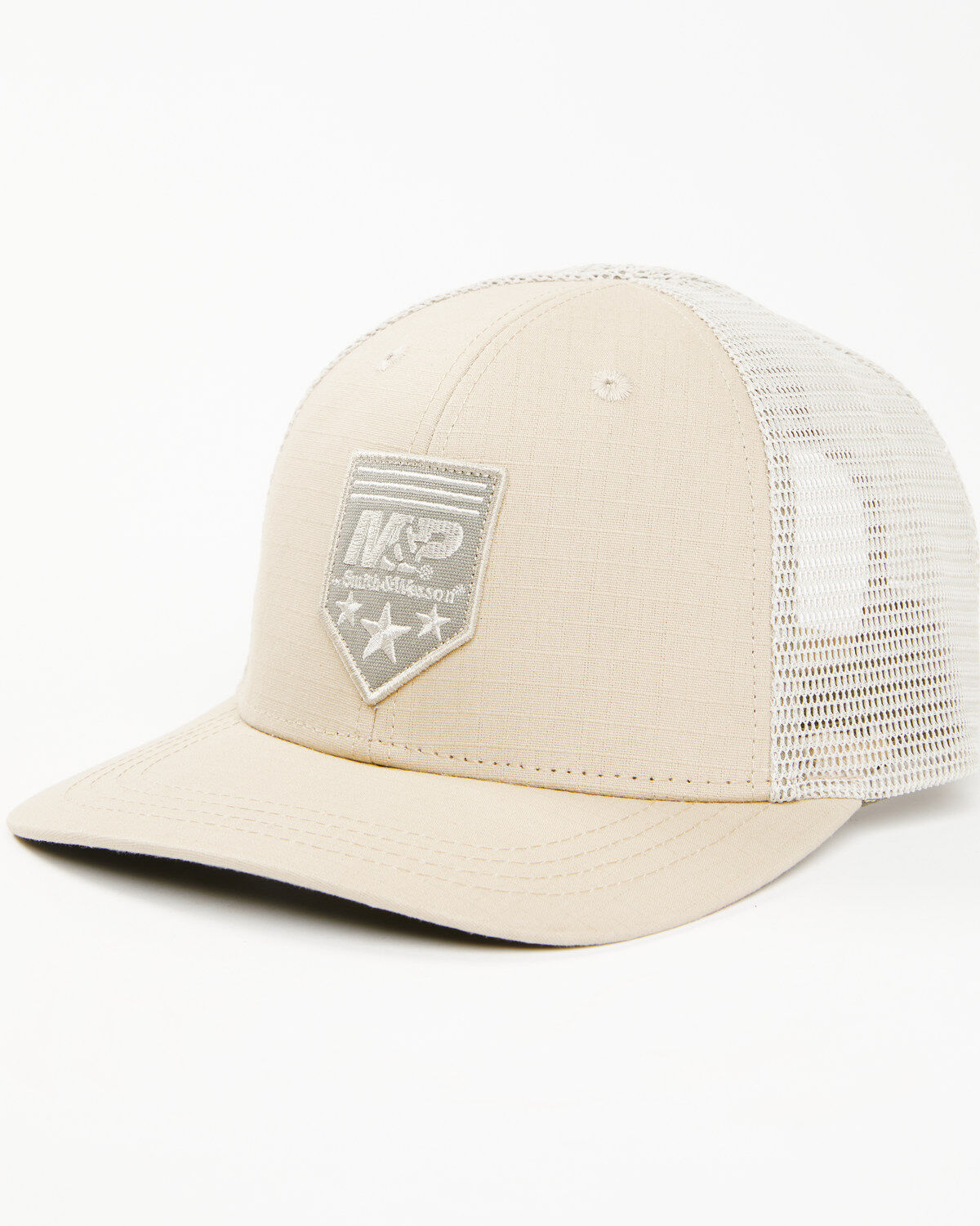 Smith & Wesson Men's Range Ready Ball Cap, Light Grey, hi-res