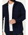 Image #3 - Brothers and Sons Men's Burley Long Sleeve Button Down Flannel Shirt, Navy, hi-res