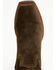 Image #6 - Moonshine Spirit Men's Pancho 8" Roughout Western Boots - Square Toe, Dark Brown, hi-res