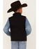 Image #4 - Cody James Toddler Boys' Embroidered Zip Front Softshell Vest, Black, hi-res