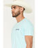 Image #3 - RANK 45&reg; Men's Breaking Barriers Short Sleeve Graphic T-Shirt, Mint, hi-res